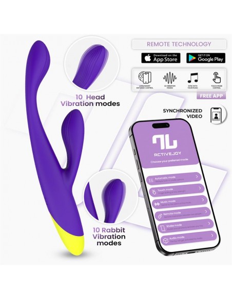 Lyra Vibrador Punto G con APP Purpura