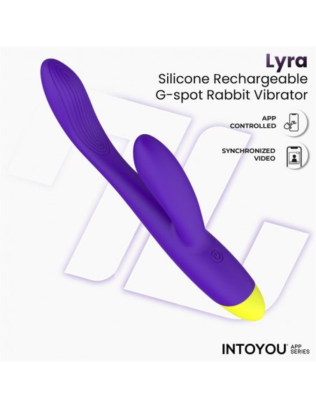 Lyra Vibrador Punto G con APP Purpura