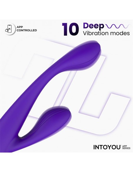 Lyra Vibrador Punto G con APP Purpura