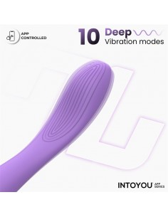 Neya Vibrador Punto G con APP Purpura 2
