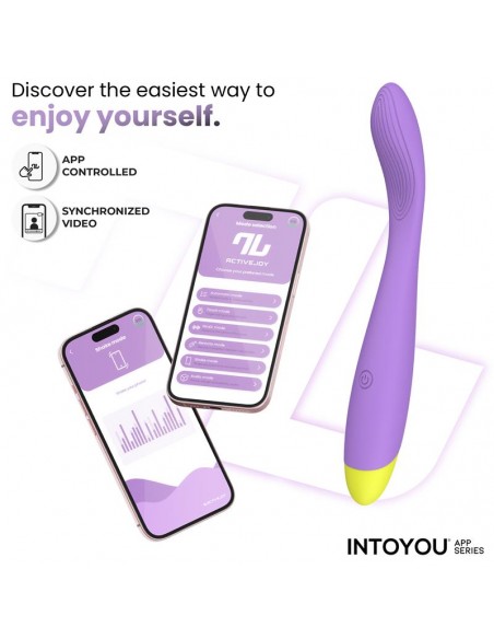 Neya Vibrador Punto G con APP Purpura