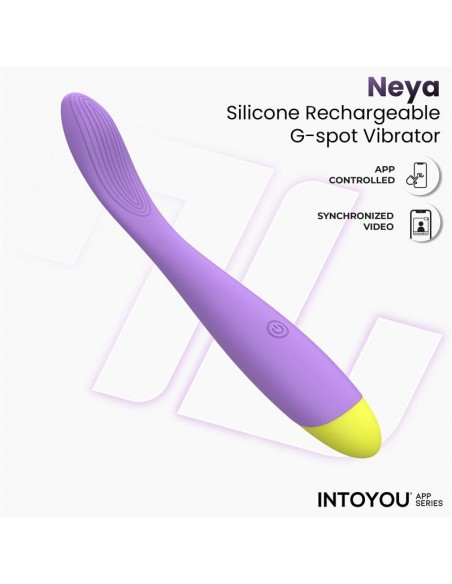 Neya Vibrador Punto G con APP Purpura