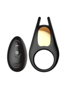 Keylo Anillo para el Pene con Control Remoto y Luces Led USB Silicona 2