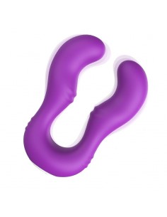 Vibrador Doble para Parejas Purpura