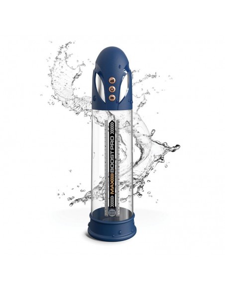 Masturbador Automatico Max Boost Pro Flow Azul
