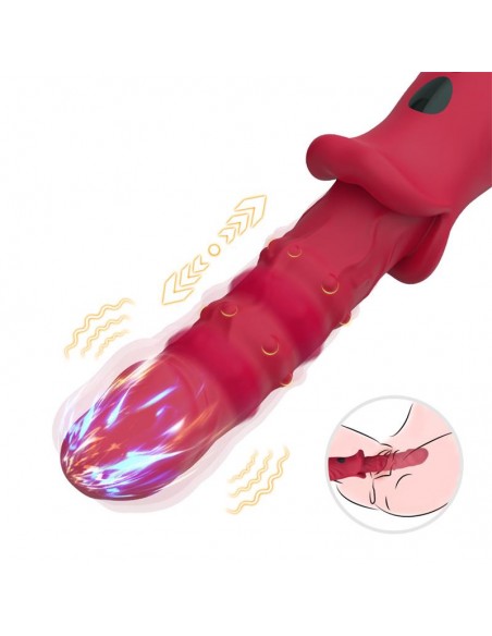 Vibrador con Movimiento Vertical con Pantalla Digital