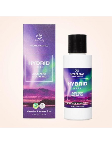 Lubricante Organico Hybrid Aloe Vera y Olive Oil 100 ml
