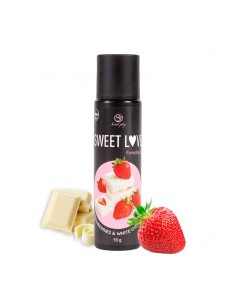 Sweet Love Lubricante Fresa Chocolate Blanco 60 ml
