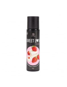 Sweet Love Lubricante Fresa Chocolate Blanco 60 ml 2