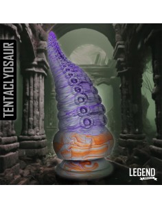 Tentaclyosaur Dildo Tentaculo Pulpo Silicona Liquida 20 cm