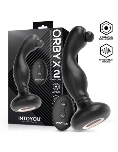Orbyx Masajeador Prostatico con Rotacion Vibracion y Control Remoto
