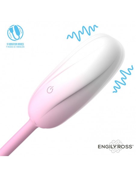 Florae Huevo Vibrador con Rosa Estimuladora